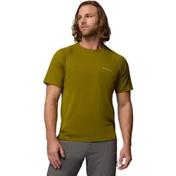 COLUMBIA Herren Shirt Alpine Chill Pro SS Crew, Größe S in Grün 379