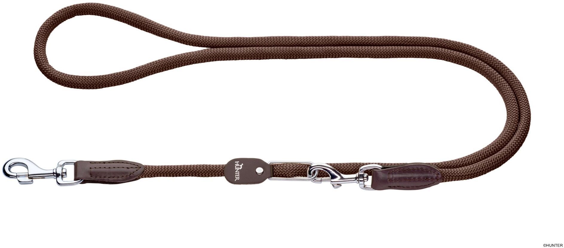 DOG SPORT HUNTER Vario-Leine Freestyle 10/260, braun