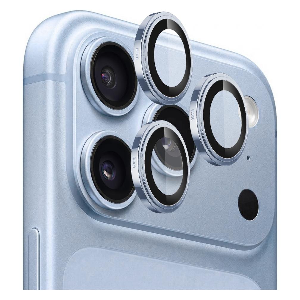 BlueO - Sapphire Crystal Original Lens Protector - iPhone 18 Pro / iPhone 18 Pro Max - Light Blue (Apple iPhone 18 Pro, Apple iPhone 18 Pro Max) (75119832)