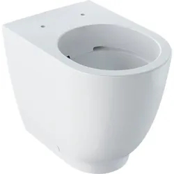 Geberit Acanto Stand-WC Tiefspüler, erhöht geschlossene Form Rimfree, weiß KeraT...