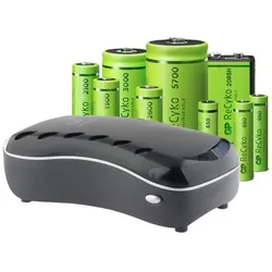 GP Akku-Ladegerät "Universal-Charger" für alle haushaltsüblichen NimH Akkus