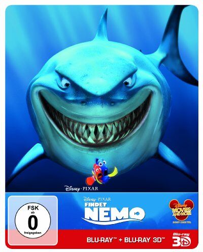 Andrew Stanton - Findet Nemo (Limited Edition) (Steelbook) (+ Blu-ray) [Blu-ray 3D] - Preis vom 10.10.2026 11:48:34 h