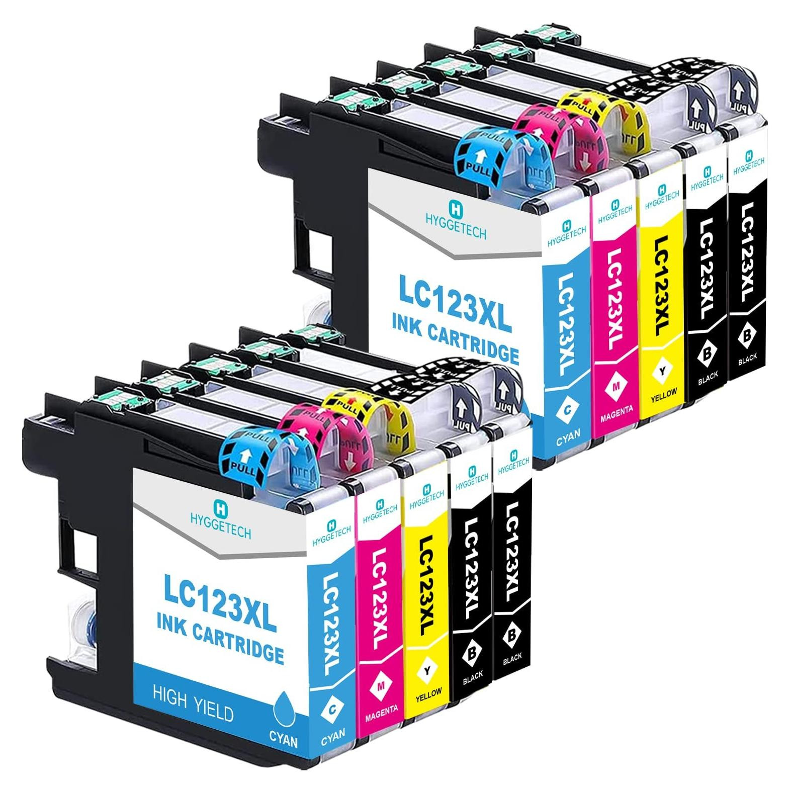 Merkloze compatibele inktcartridges voor Brother LC123XL