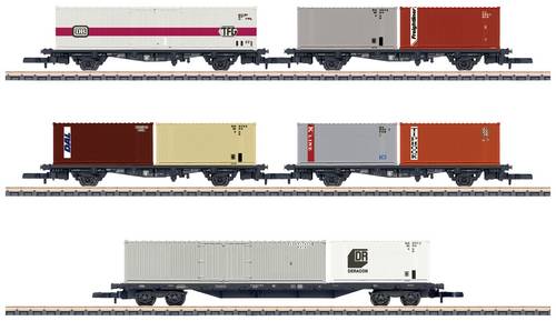 Märklin 82664 Z 5er-Set Wagen Container-Transport, MHI