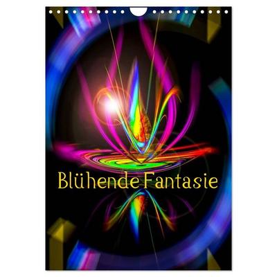 Blühende Fantasie - Digitalkunst (Wandkalender 2027 DIN A4 hoch), CALVENDO Monatskalender