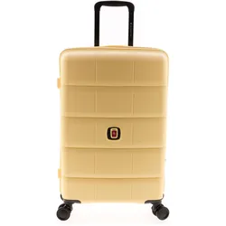 Gladiator 2700 4 Rollen Trolley 64 cm, Koffer, Gelb