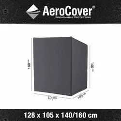 AeroCover Abdeckhaube Strandkorb  128x105x160 -140cm