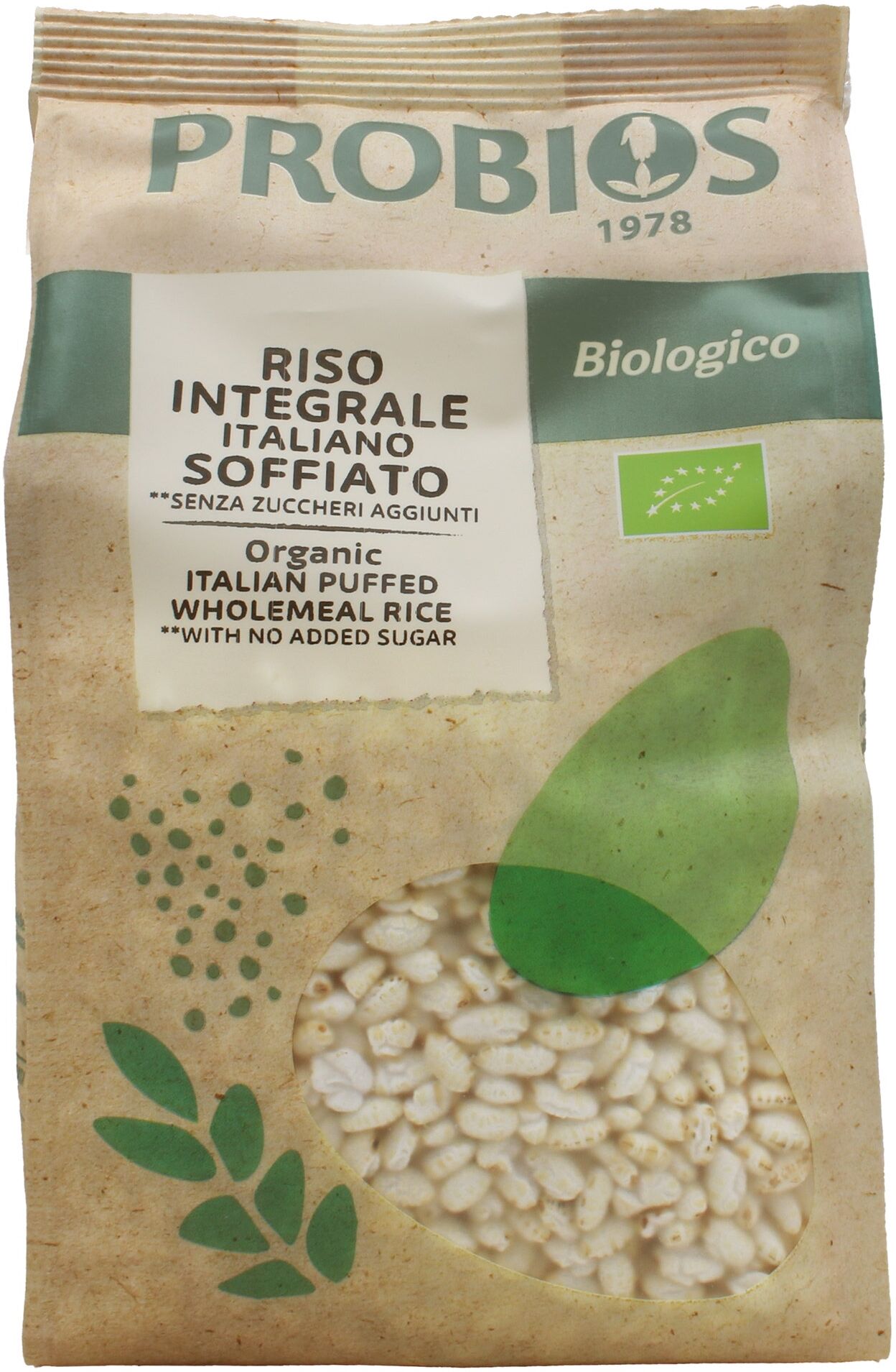 PROBIOS Easy To Go - Riso Integrale Soffiato 125 Grammi 