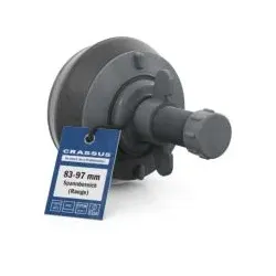 Crassus Schnellverschlussstopfen CSV 90 CRA18640 83-97 mm, Länge 100 mm, EPDM/PVC
