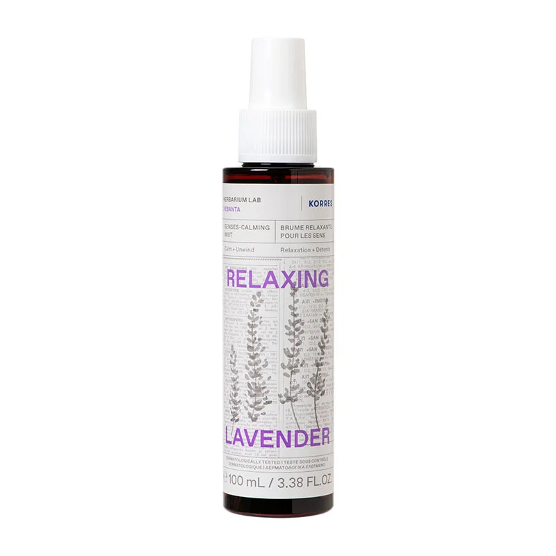 KORRES Relaxing Lavender Spray mit beruhigendem Lavendelduft, 100ml 21010622