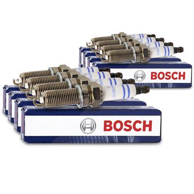 Bosch 8x Zündkerze Doppelplatin YR6NPP332 [Hersteller-Nr. 0242140512] für Mercedes-Benz