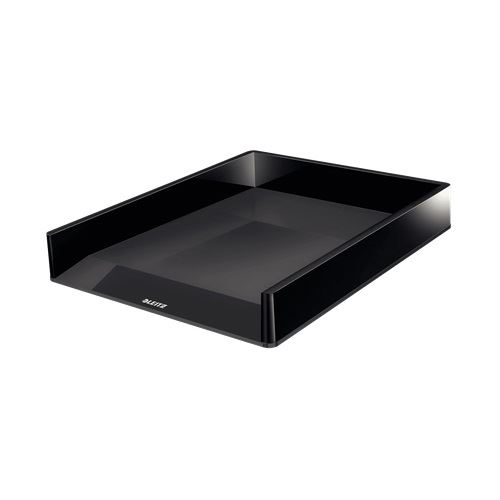 LEITZ Briefablage Duo Colour schwarz/grau