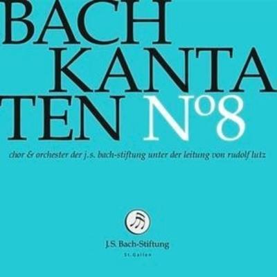 Kantaten Noø8 - JSBach-Stiftung,Rudolf Lutz, CD