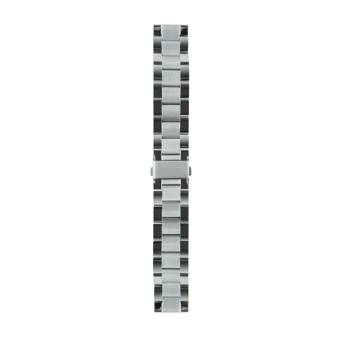 Withings Horlogeband voor ScanWatch Nova, Horizon en ScanWatch 42mm, Zilver