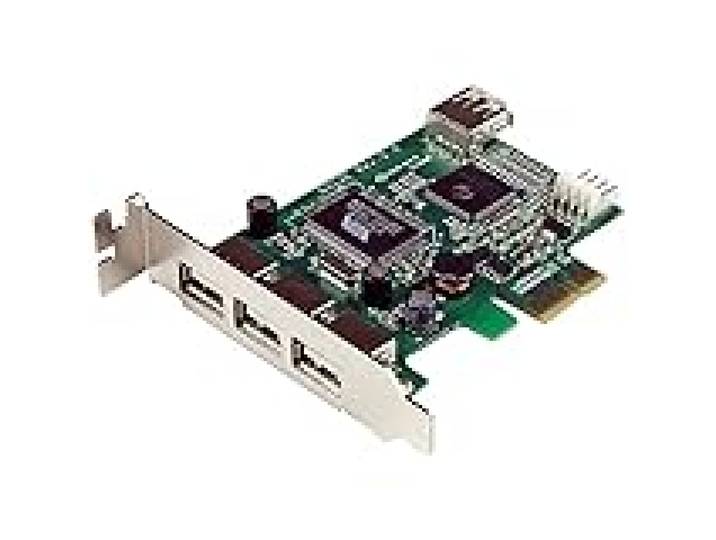 StarTech Carte contrôleur PCIe 4 Ports USB 2.0 (PEXUSB4DP)