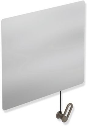 Hewi Kippspiegel 801.01.10084 600x540x6mm, mit Halter/Griff, umbra
