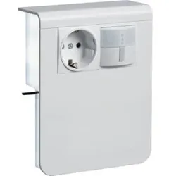 Hager SL201159269016 Geräteträger Steckdose/PIR SL 20x115 vw