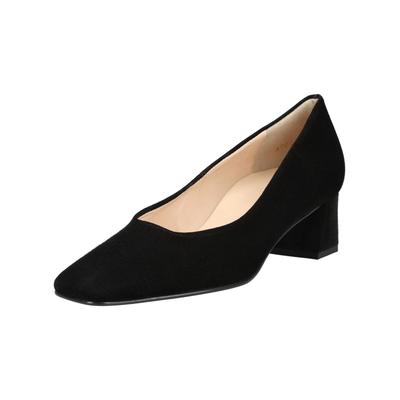 Pumps HÖGL "Högl Pumps Veloursleder", Damen, Gr. 37,5, schwarz, Veloursleder, Schuhe Pumps