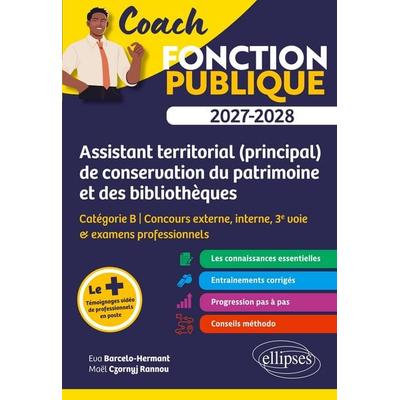 Assistant territorial et Assistant principal de conservation du patrimoine et des bibliothèques, Taschenbuch von Eva Barcelo-Hermant,Maël Czornyj