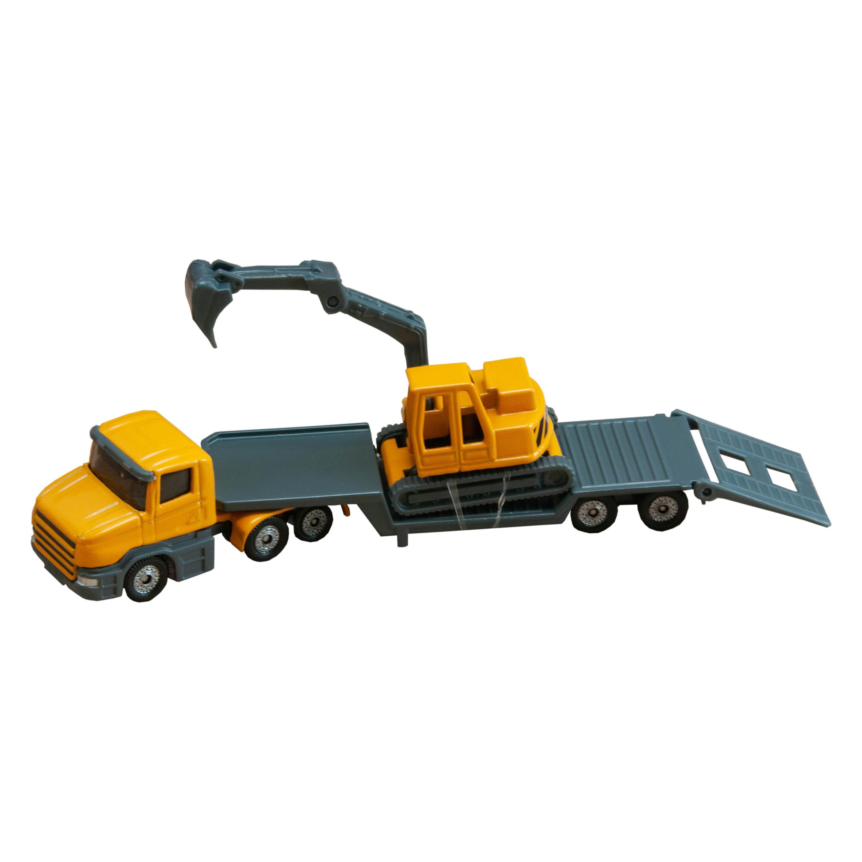 Siku 1611 low Loader mit Bagger 1: 64 (1611)