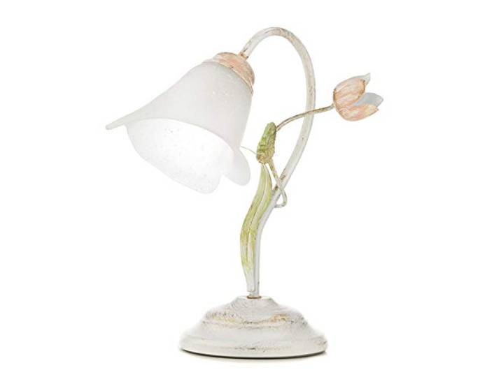 ONLI 4985/L Wilma Lampe de Table 1 lumière Blanc\, Fer