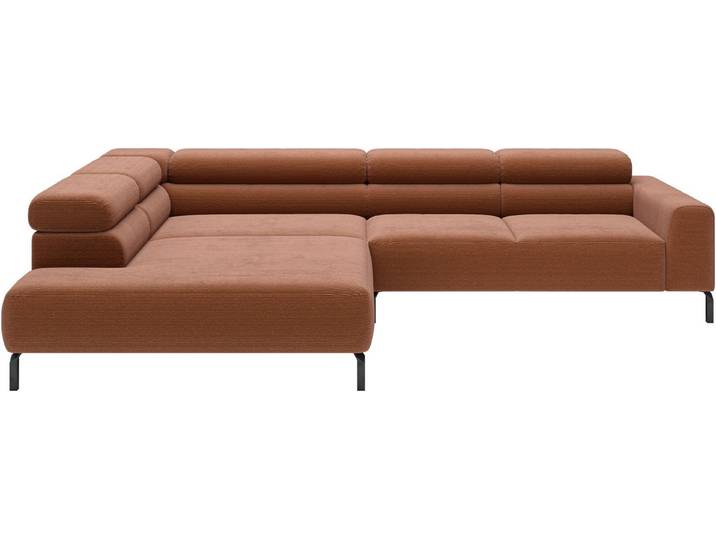 Home affaire Ecksofa Antonelli, L-Form, inkl. Kopfteilverstellung, Breite 312 cm, bequem, wahlweise elektrische Sitztiefenverstellung