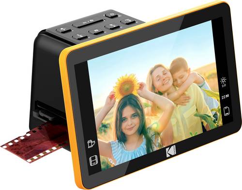 Kodak RODFS70 Diascanner, Filmscanner 4320 x 3262 Pixel USB-Stromversorgung, Touchscreen Farbdisplay, Belichtungssteuerung