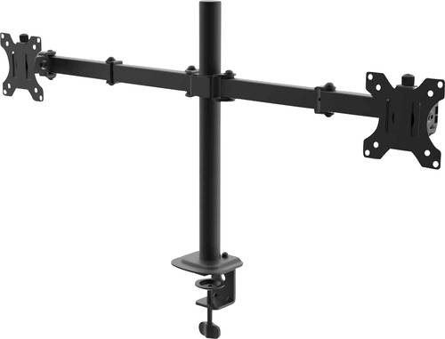 Akyga AK-MB-02 Monitor-Tischhalterung 2 Display(s) 81,3cm (32") Schwarz Neigbar, Rotierbar, Schwenkbar