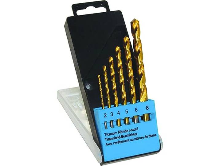 C.K T3293 metalen boorset metrisch 6-delig, gecoat