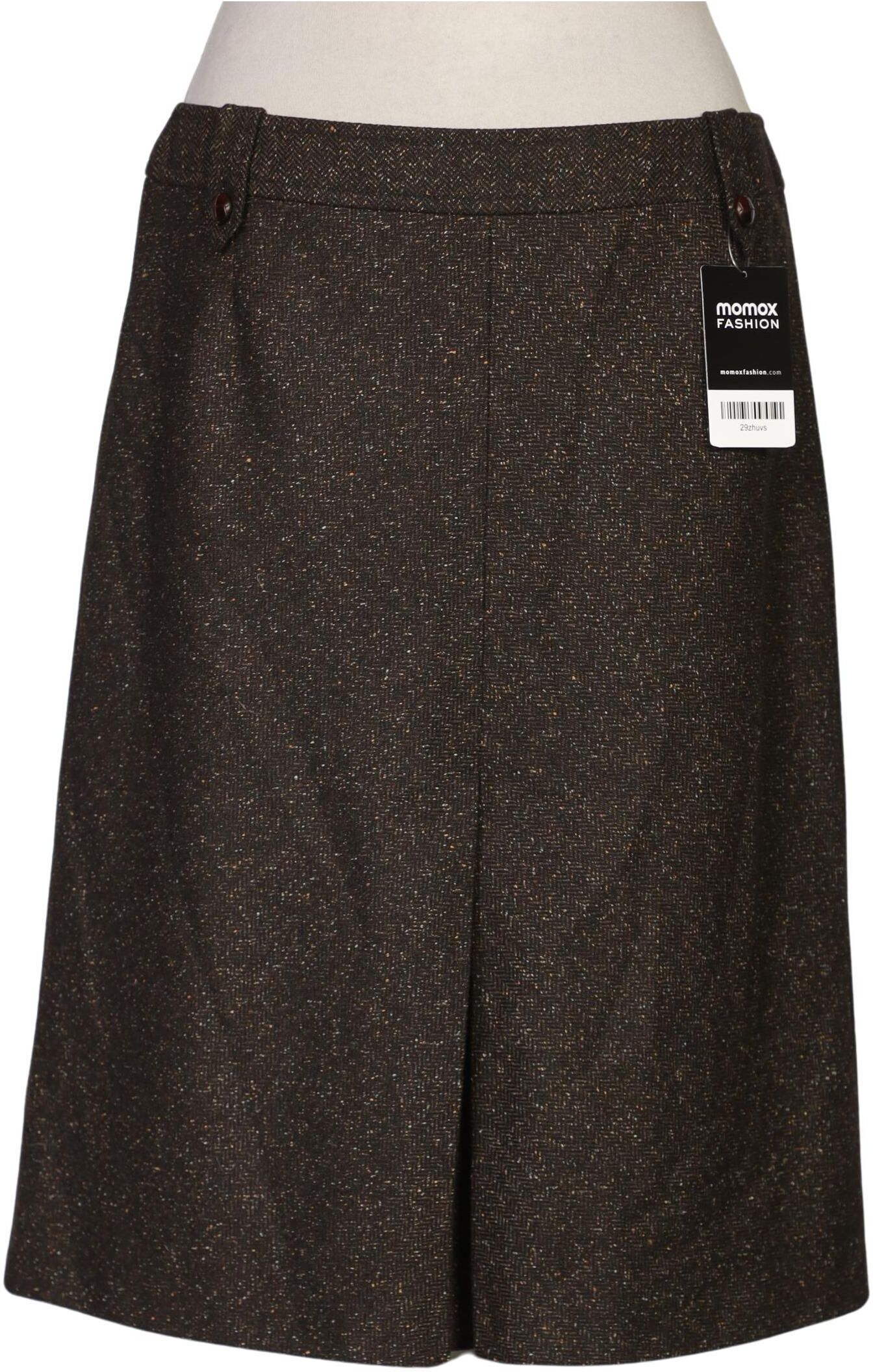 S. Oliver Damen Rock, Braun, Gr. EU 38, Synthetik / Wolle / Viskose / Seide - Second Hand