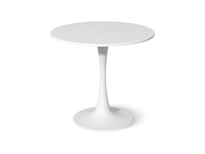 Vicco Esstisch Carl, Weiß, 80 x 80 cm platzsparend für kleine Räume und einfache Montage