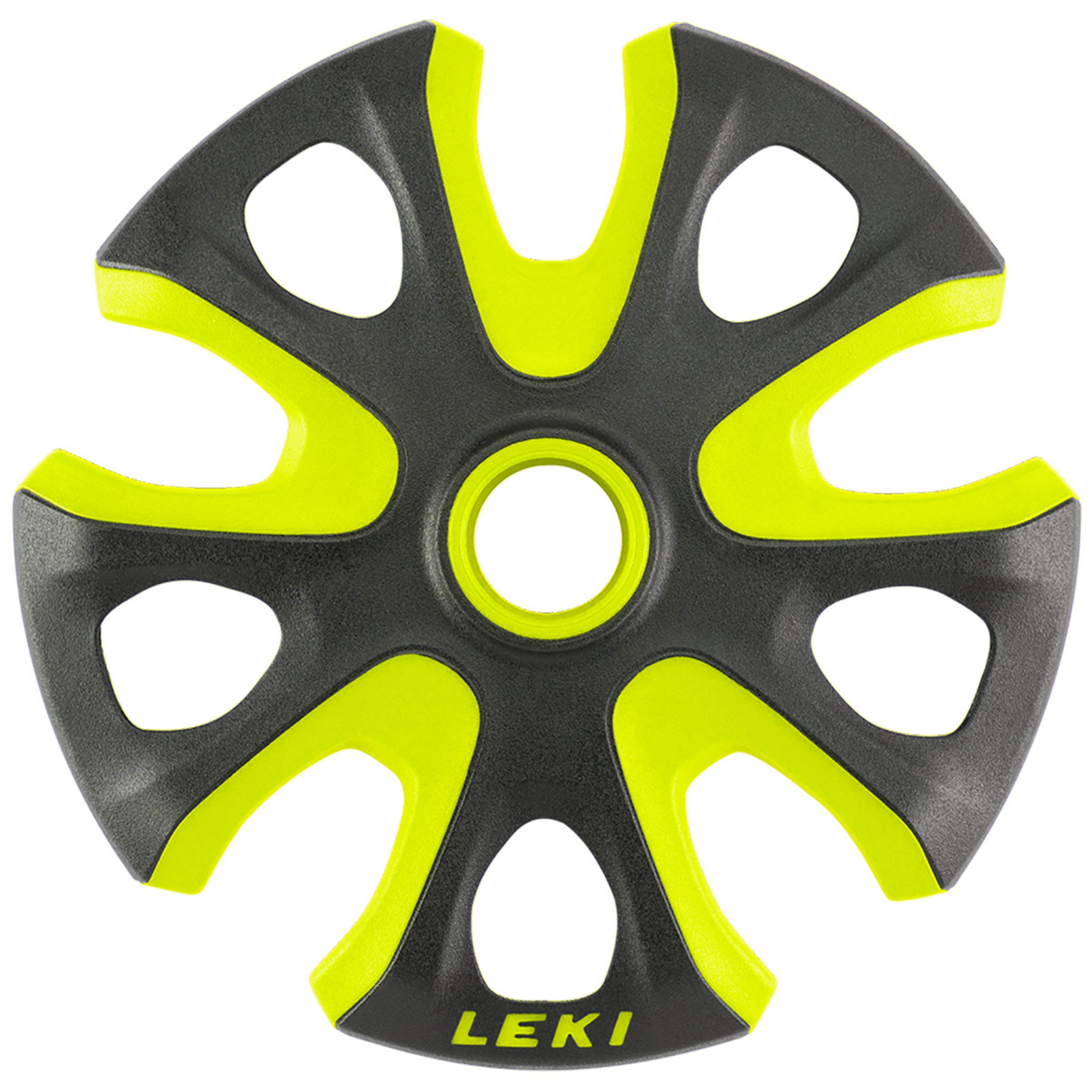 Leki Big Mountain Basket Tourenteller Stock-Zubehör gelb Trekking