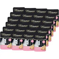 Miamor Feine Filets - Katzennassfutter Thunfischfilets mit Krabben 24x100g