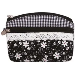 Patchwork Mini-Kosmetiktasche 060 black