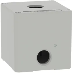 Schneider Electric XAPD1501 Leergehäuse XAP Metall grau für 1x22mm - CSA (Gehäuse), Elektronikzubehör + Gehäuse, Grau