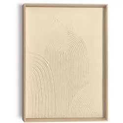 Bild ARCHES (BHT 30x40x3 cm) - beige - BHT 30x40x3 cm