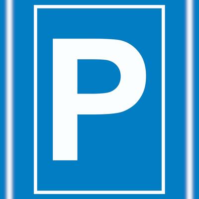 HB-Druck P Parkplatz Schild A6 (105x148mm)