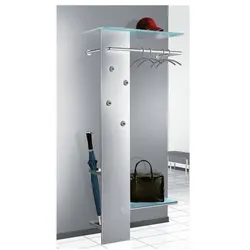 Kerkmann Garderobe »Kent« silber, 80x180x36 cm