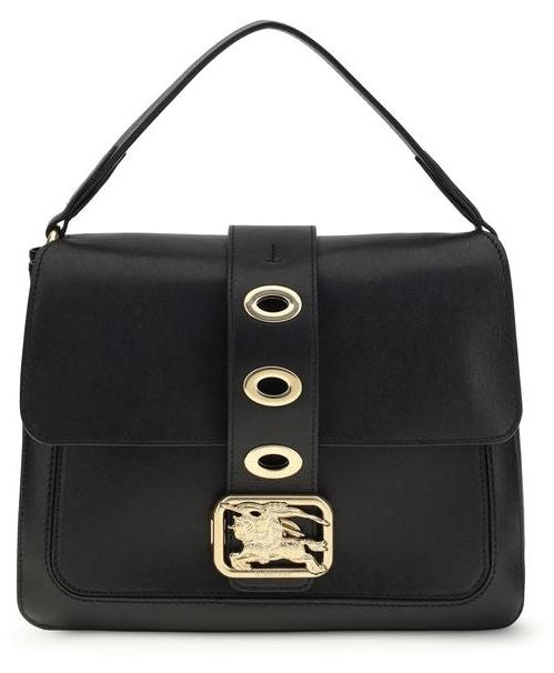 Burberry Small Rider Handtasche schwarz Lammleder Knight