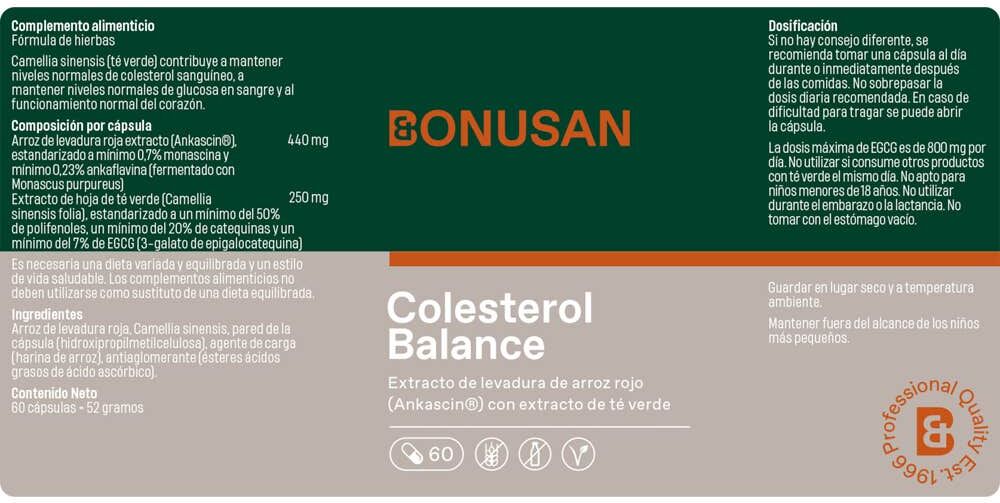 Bonusan Colesterol Balance 60 comp
