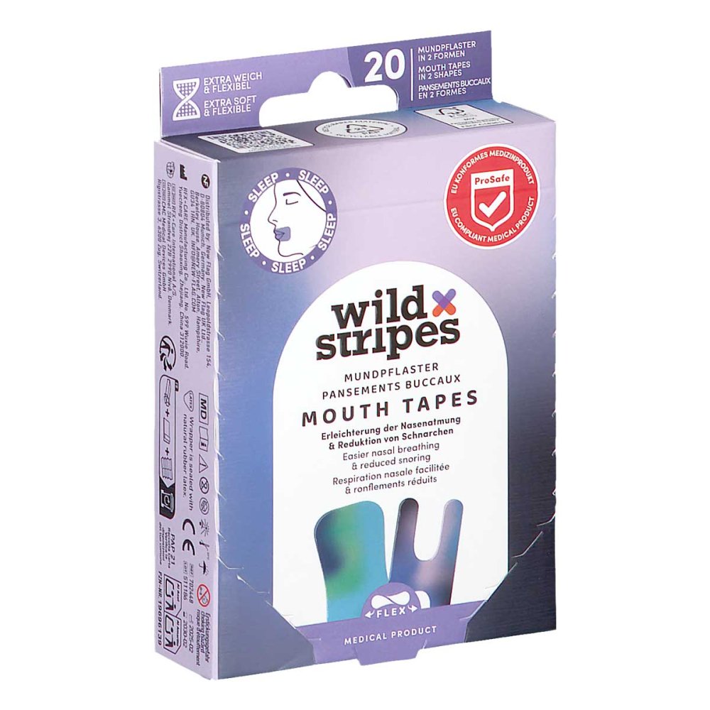 New Flag GmbH Wild Stripes Mouth Tapes Sunset Pflaster 19696139