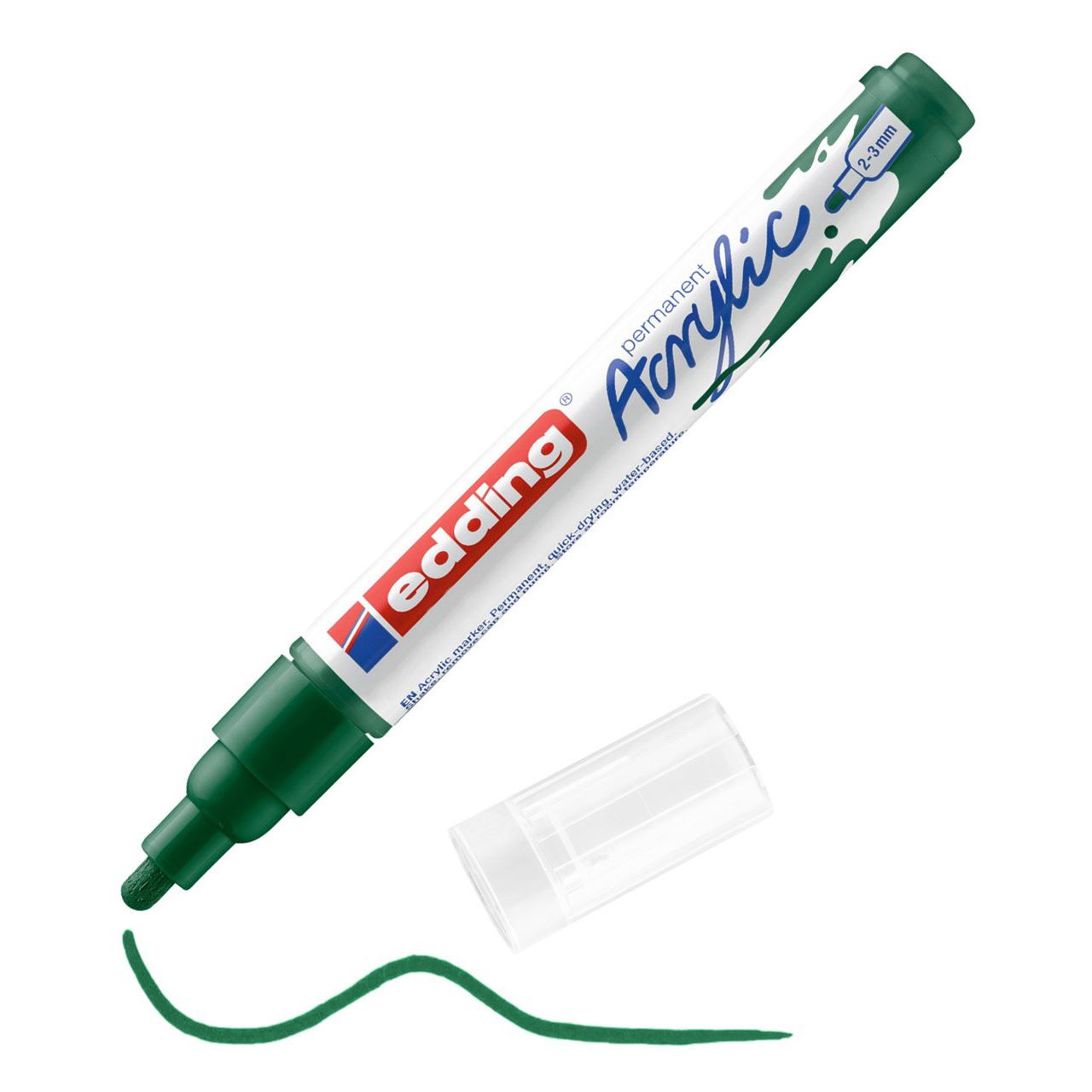 edding 5100 Acrylstift grün 2,0 - 3,0 mm, 1 St.