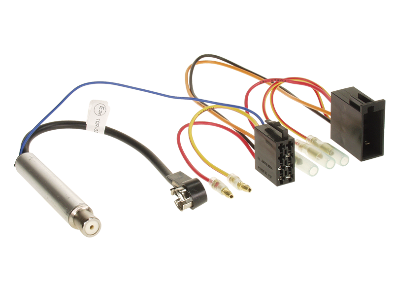 ACV Audi / Seat / Skoda / VW ISO-Antennenadapter mit Phantomeinspeisung