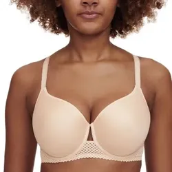 Chantelle BH Pulp Memory Foam T-shirt Covering Bra Beige G 75 Damen