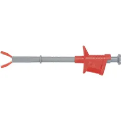 Schutzinger Schützinger SKPS 7630 Ni / RT Sicherheits-Klemmprüfspitze Buchse 4 mm Rot, Messtechnik, Rot