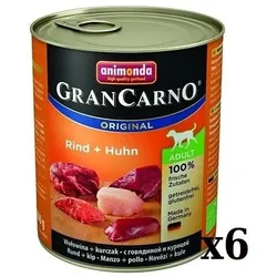 Animonda Dog GranCarno Adult Rind und Huhn 6x800g