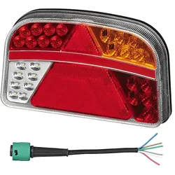 ProPlus 343629V01 Rückleuchte 6 Funktionen 240x150mm LED rechts für Anhänger