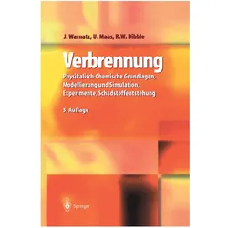 Verbrennung, Fachbücher von Robert W. Dibble, Ulrich Maas, Jürgen Warnatz, J. Warnatz