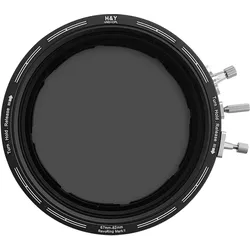 H&Y REVORING ND3-1000+CPL Filter MkII 46-62mm (46 mm, ND- / Graufilter), Objektivfilter, Schwarz