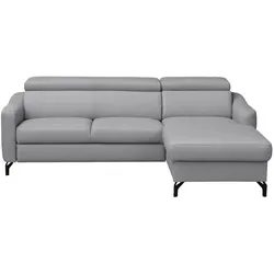 Primo Ecksofa  Orlando ¦ grau ¦ Maße (cm): B: 228 H: 98 T: 180.0